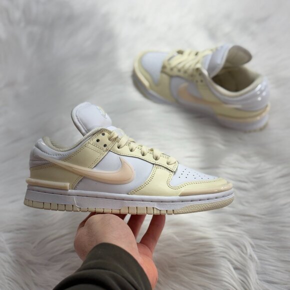 Nike Dunk Low Twist Coconut Milk Guava Ice Womens Shoes DZ2794-104 NEW Sz 5